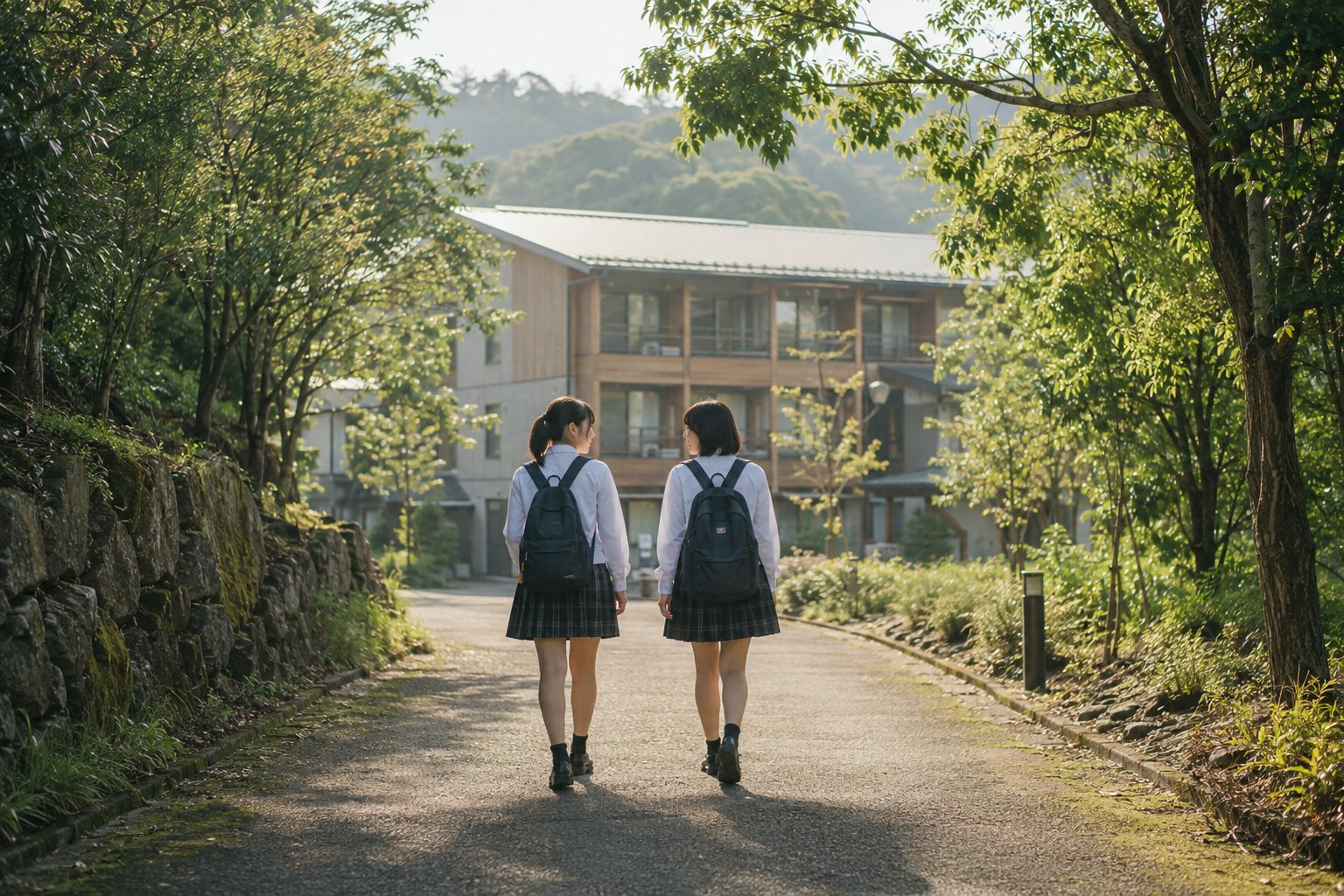 寮での暮らしを表すイメージ